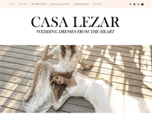 Tablet Screenshot of casalezar.dk